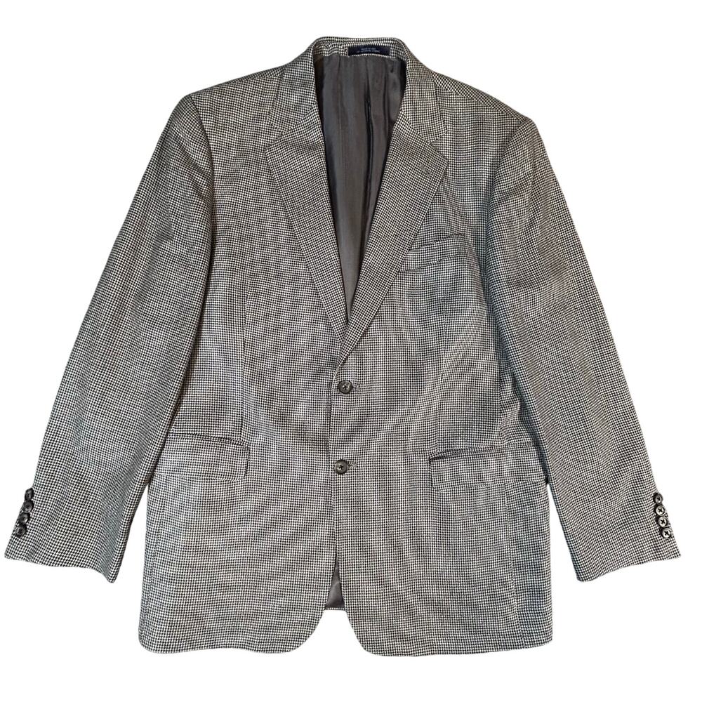 Joseph Abboud Wool and Silk Blazer Sport‎ Coat Suit Jacket Size 42R "Flaws"